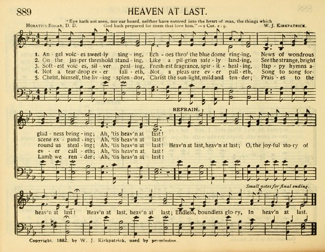 Christ in Song: for all religious services nearly one thousand best gospel hymns, new and old with responsive scripture readings (Rev. and Enl.) page 514