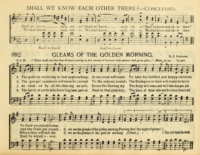 Christ in Song: for all religious services nearly one thousand best gospel hymns, new and old with responsive scripture readings (Rev. and Enl.) page 517