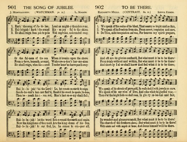 Christ in Song: for all religious services nearly one thousand best gospel hymns, new and old with responsive scripture readings (Rev. and Enl.) page 523