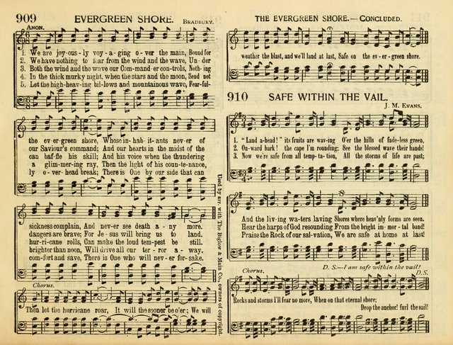 Christ in Song: for all religious services nearly one thousand best gospel hymns, new and old with responsive scripture readings (Rev. and Enl.) page 527