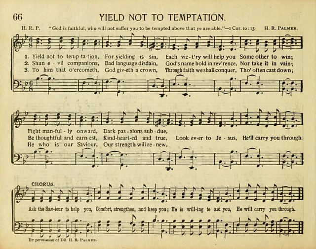 Christ in Song: for all religious services nearly one thousand best gospel hymns, new and old with responsive scripture readings (Rev. and Enl.) page 66