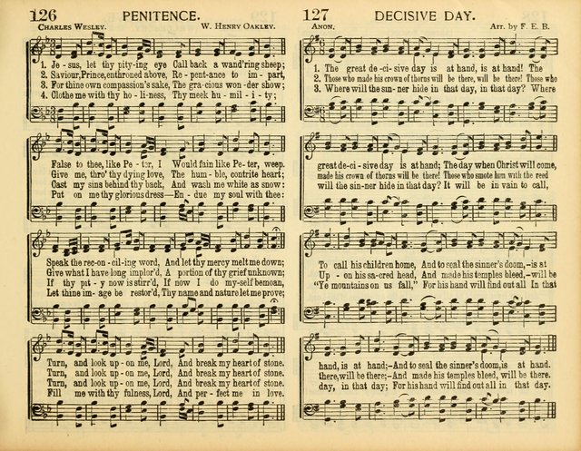 Christ in Song: for all religious services nearly one thousand best gospel hymns, new and old with responsive scripture readings (Rev. and Enl.) page 97