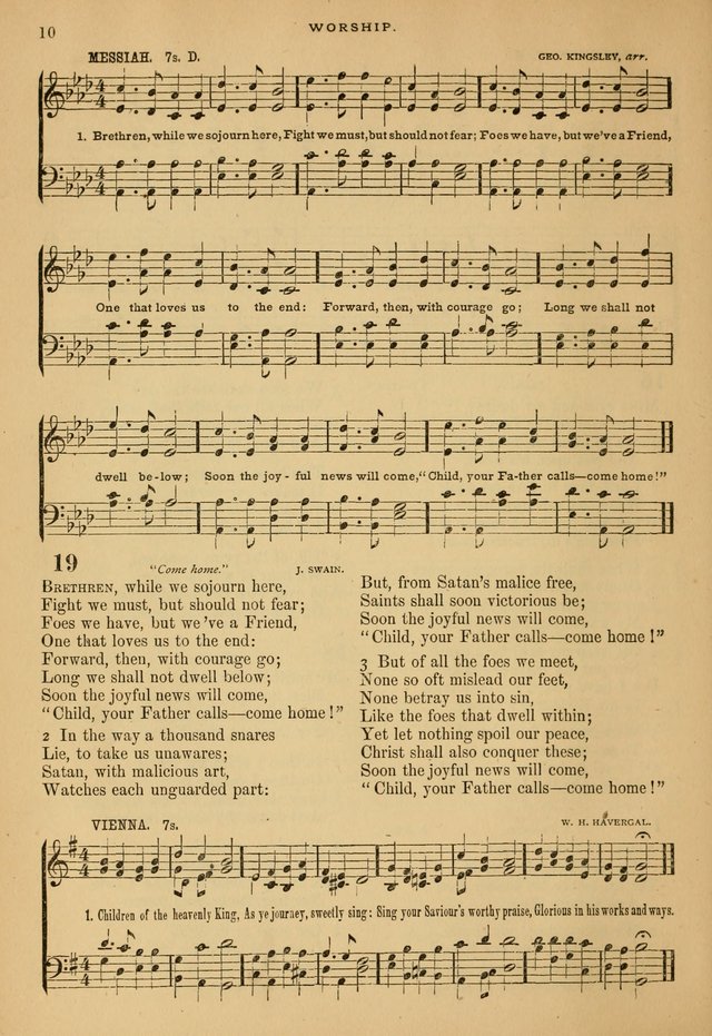 The Calvary Selection of Spiritual Songs: with music for use in social meetings. page 10