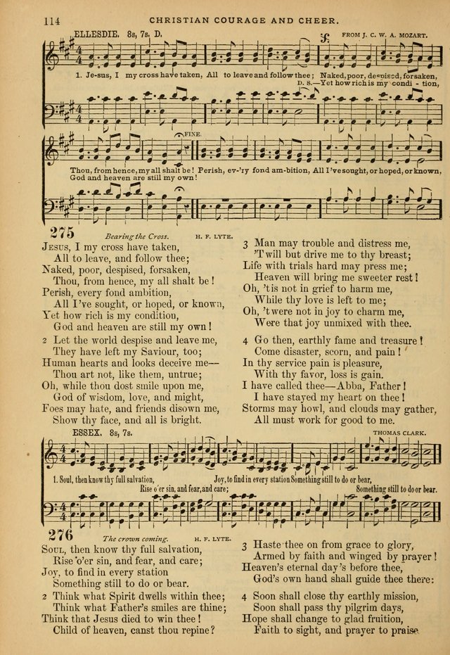 The Calvary Selection of Spiritual Songs: with music for use in social meetings. page 114