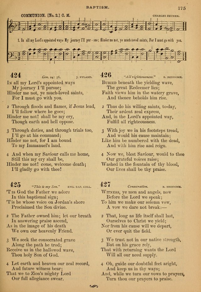 The Calvary Selection of Spiritual Songs: with music for use in social meetings. page 175