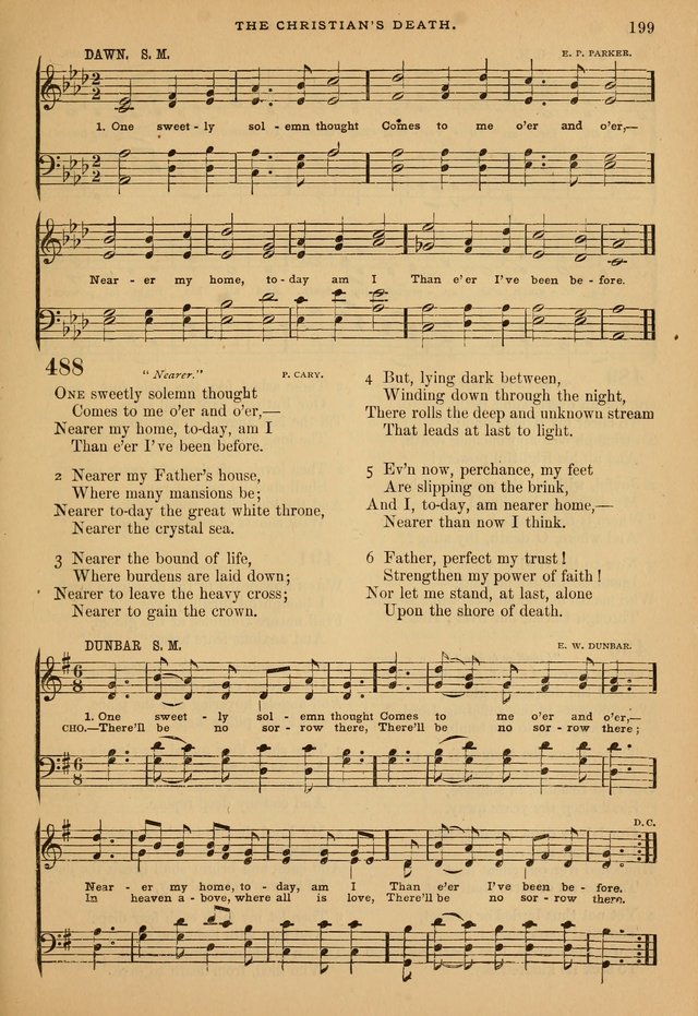 The Calvary Selection of Spiritual Songs: with music for use in social meetings. page 199