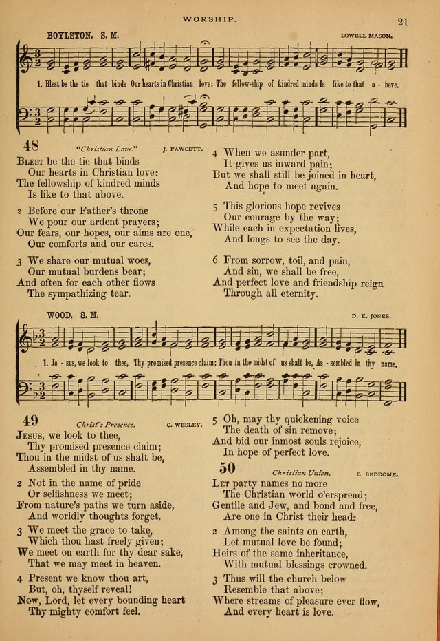 The Calvary Selection of Spiritual Songs: with music for use in social meetings. page 21