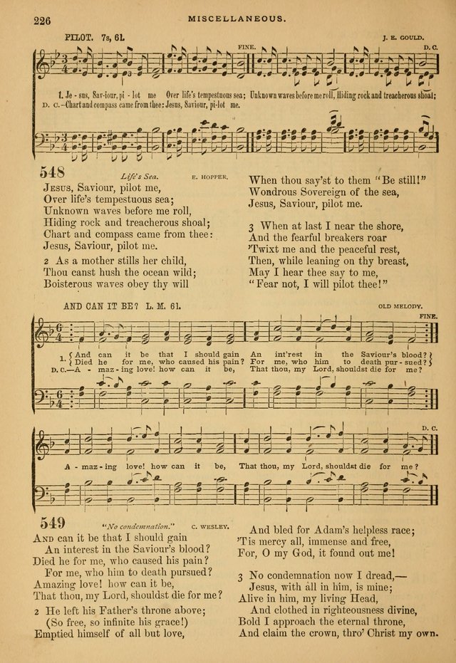 The Calvary Selection of Spiritual Songs: with music for use in social meetings. page 226