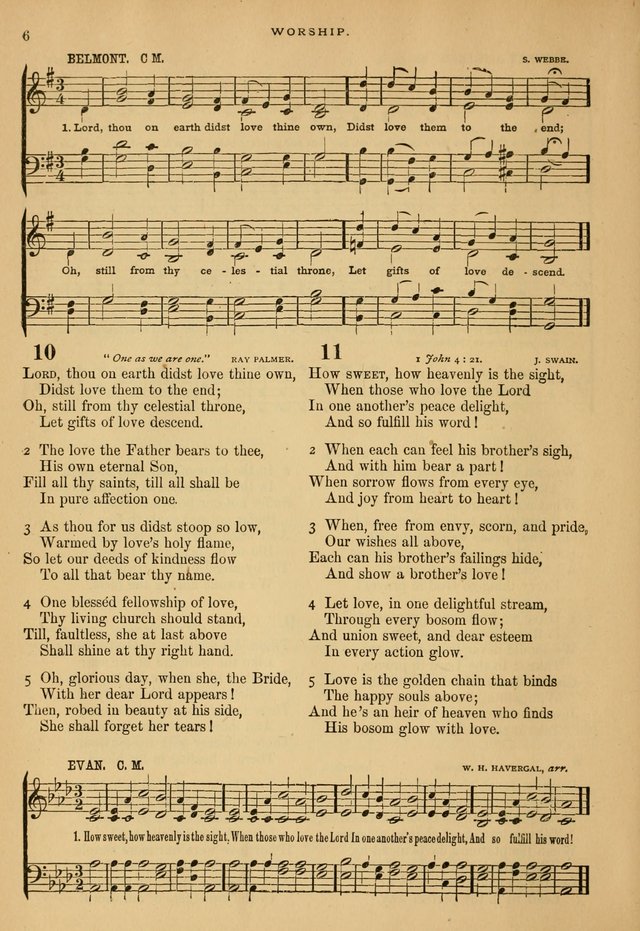 The Calvary Selection of Spiritual Songs: with music for use in social meetings. page 6