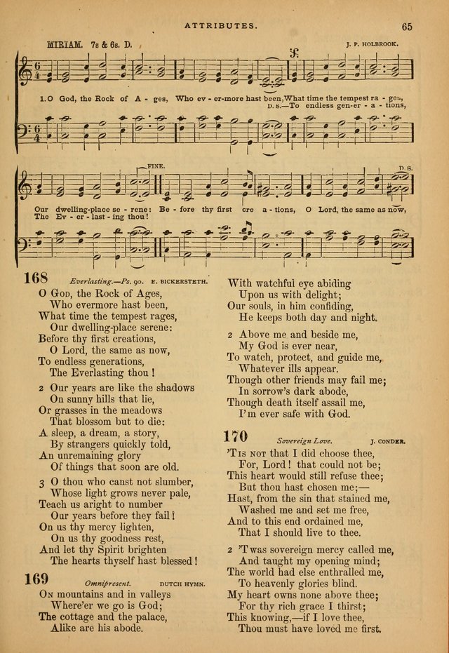 The Calvary Selection of Spiritual Songs: with music for use in social meetings. page 65