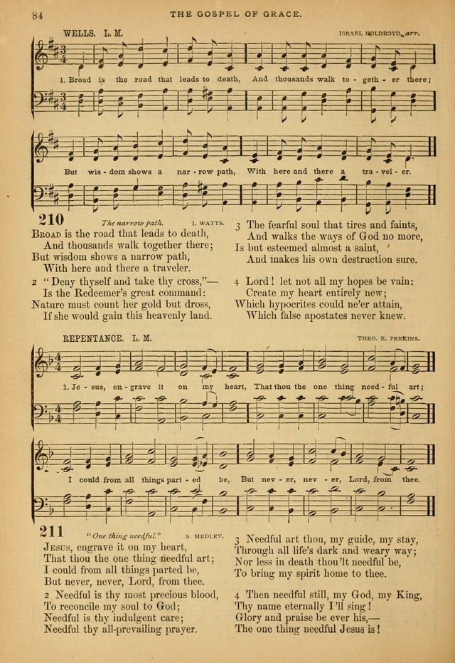 The Calvary Selection of Spiritual Songs: with music for use in social meetings. page 84