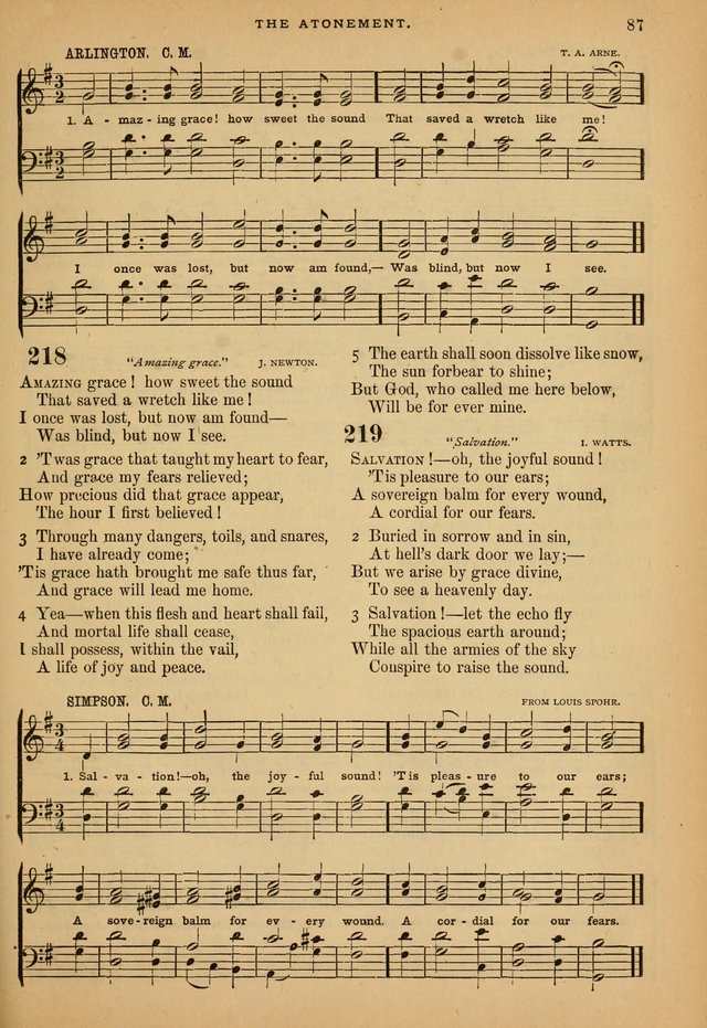 The Calvary Selection of Spiritual Songs: with music for use in social meetings. page 87