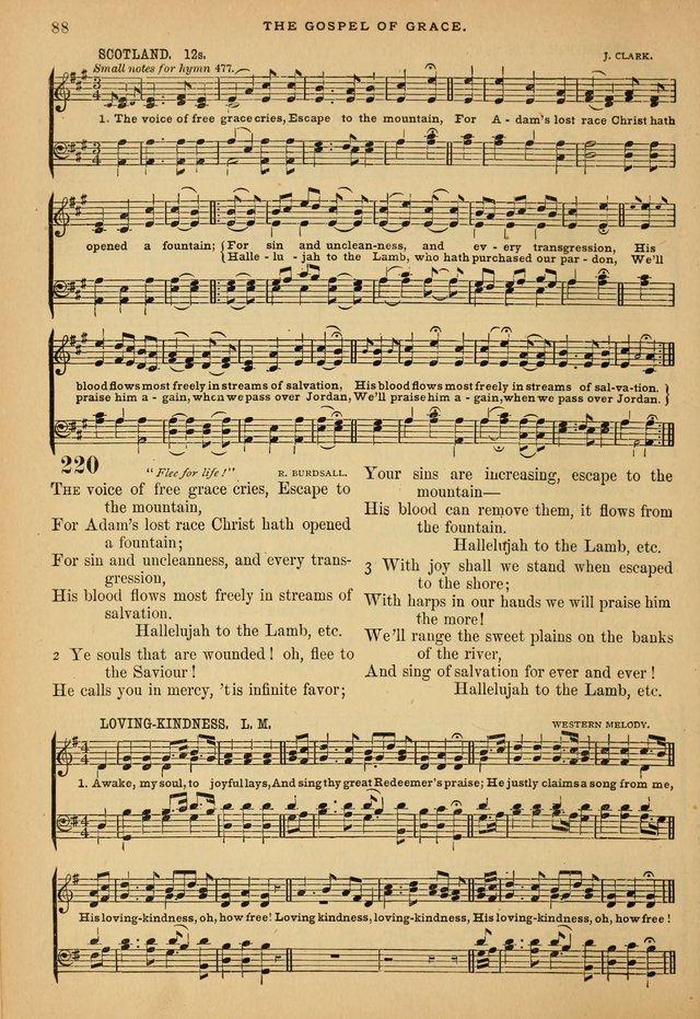 The Calvary Selection of Spiritual Songs: with music for use in social meetings. page 88