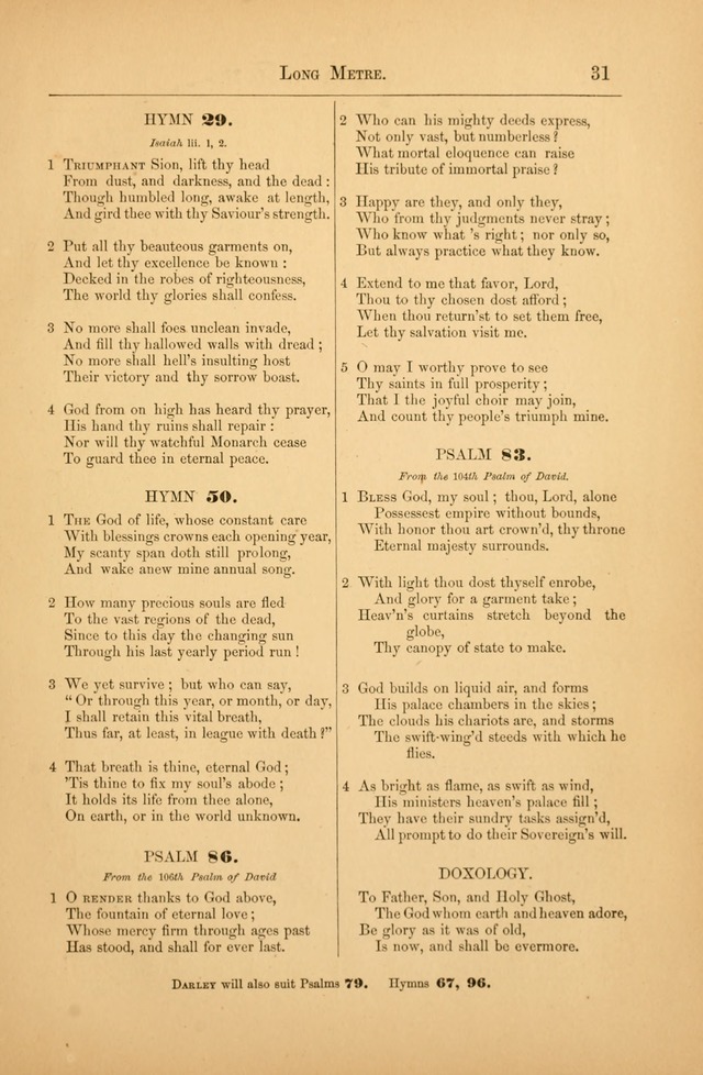 A Collection of Sacred Song: being an eclectic compilation for the use of churches, families and schools... (2nd ed.) page 38