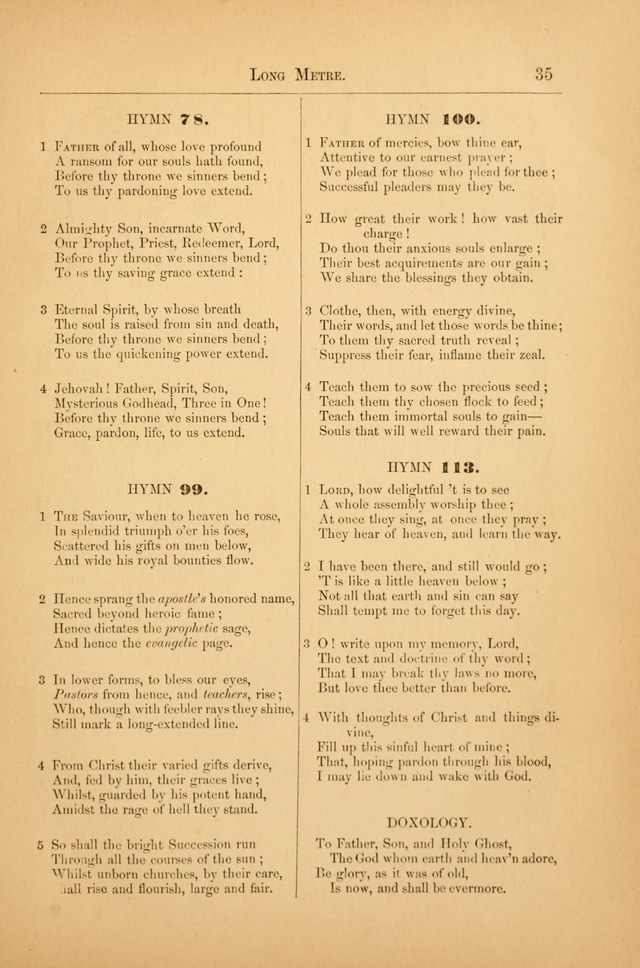 A Collection of Sacred Song: being an eclectic compilation for the use of churches, families and schools... (2nd ed.) page 42