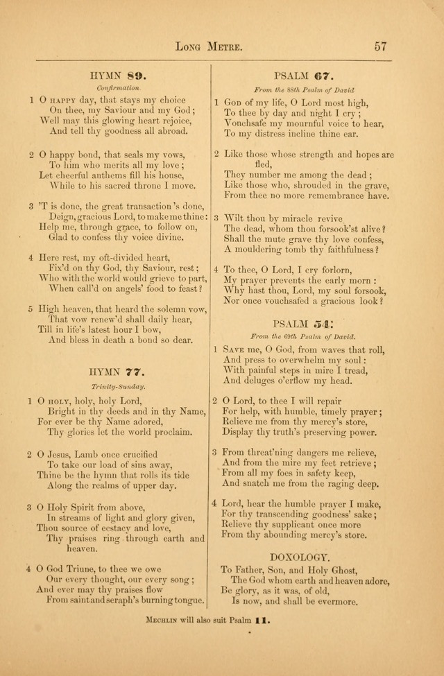 A Collection of Sacred Song: being an eclectic compilation for the use of churches, families and schools... (2nd ed.) page 64