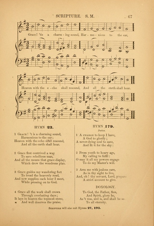 A Collection of Sacred Song: being an eclectic compilation for the use of churches, families and schools... (2nd ed.) page 74