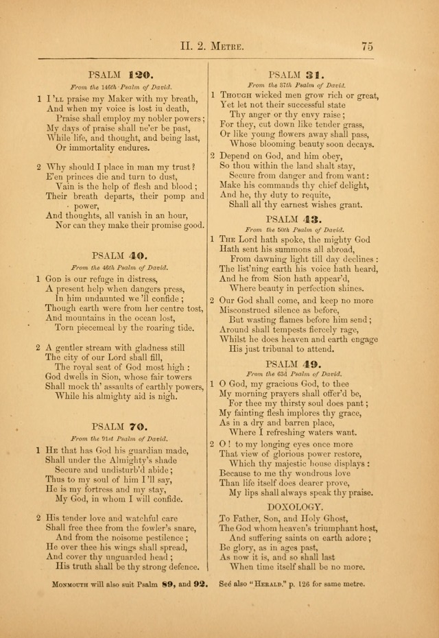 A Collection of Sacred Song: being an eclectic compilation for the use of churches, families and schools... (2nd ed.) page 82