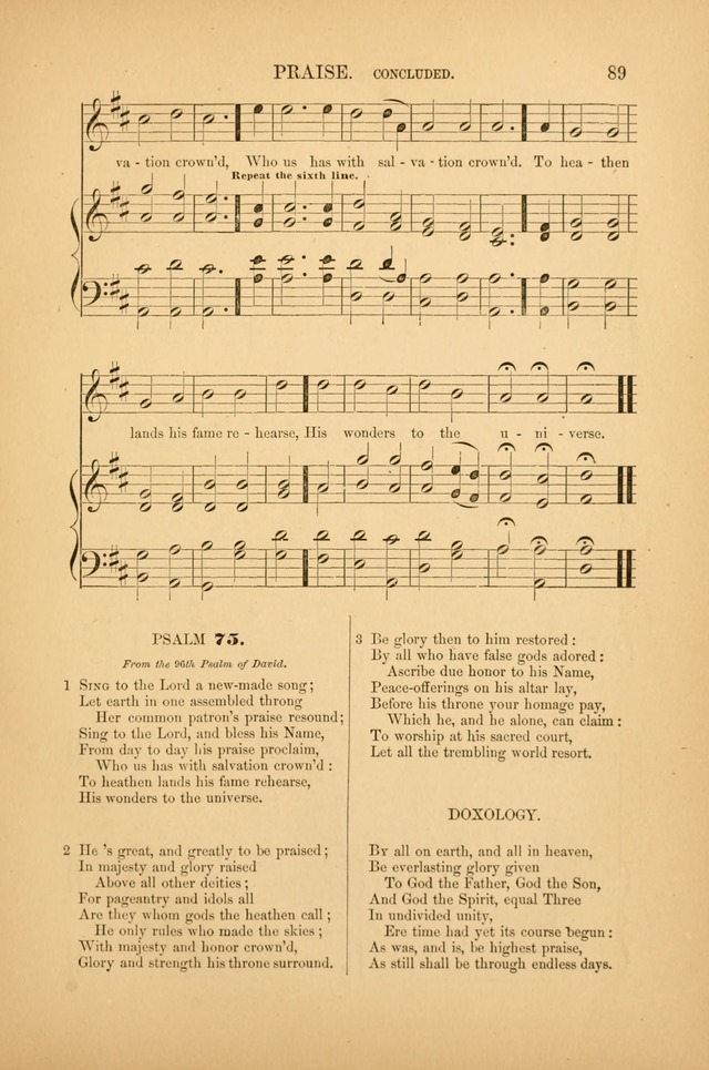 A Collection of Sacred Song: being an eclectic compilation for the use of churches, families and schools... (2nd ed.) page 96