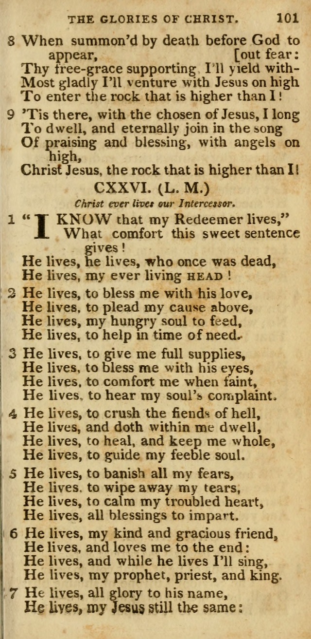 The Cluster of Spiritual Songs, Divine Hymns and Sacred Poems: being chiefly a collection (3rd ed. rev.) page 101