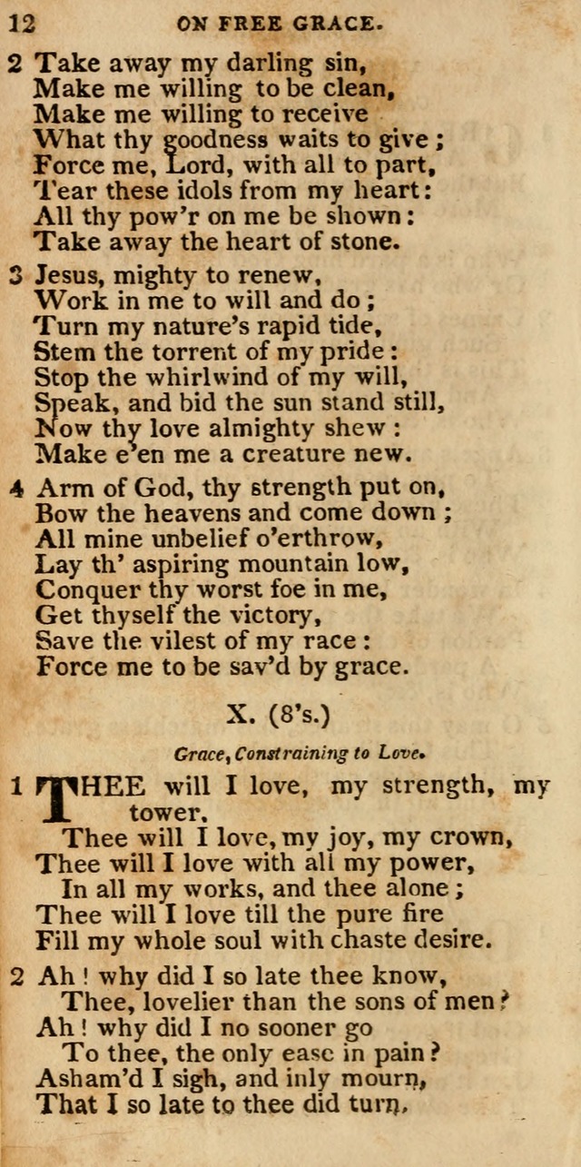 The Cluster of Spiritual Songs, Divine Hymns and Sacred Poems: being chiefly a collection (3rd ed. rev.) page 12