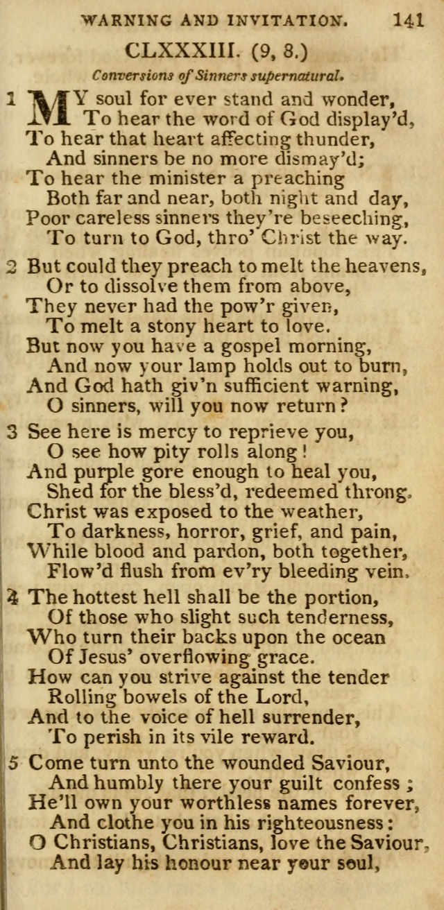 The Cluster of Spiritual Songs, Divine Hymns and Sacred Poems: being chiefly a collection (3rd ed. rev.) page 141