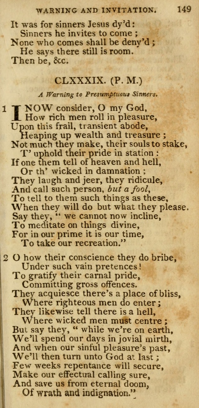 The Cluster of Spiritual Songs, Divine Hymns and Sacred Poems: being chiefly a collection (3rd ed. rev.) page 149