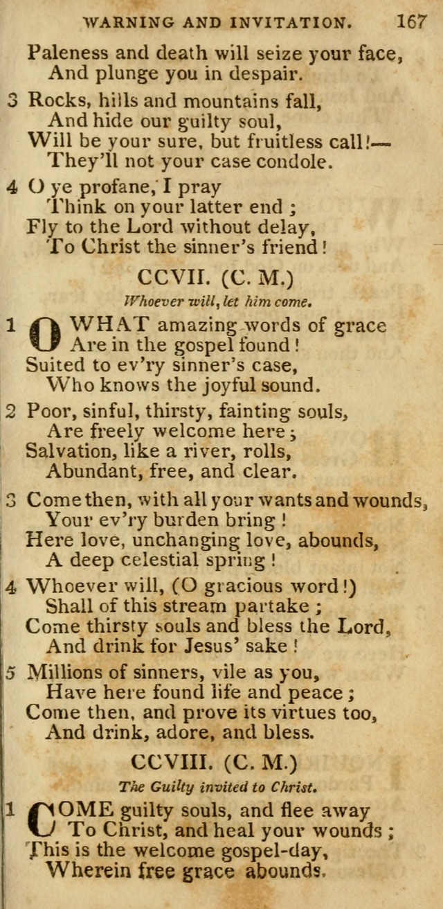 The Cluster of Spiritual Songs, Divine Hymns and Sacred Poems: being chiefly a collection (3rd ed. rev.) page 167