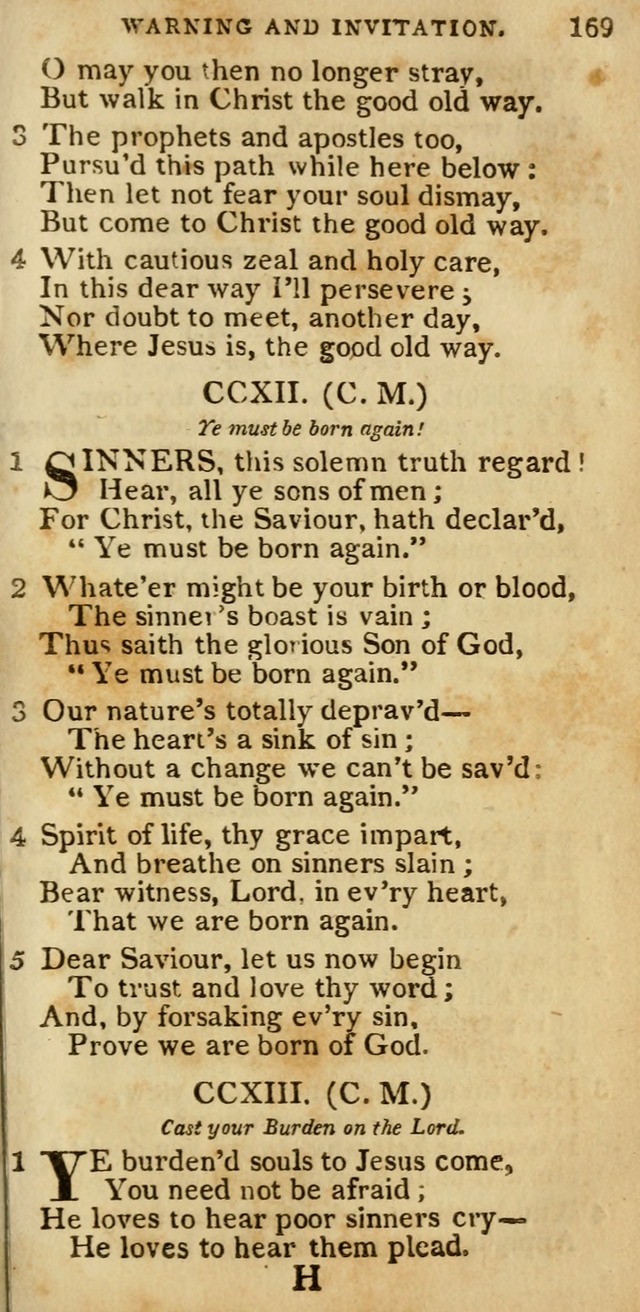 The Cluster of Spiritual Songs, Divine Hymns and Sacred Poems: being chiefly a collection (3rd ed. rev.) page 169