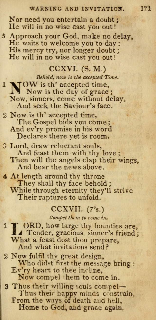 The Cluster of Spiritual Songs, Divine Hymns and Sacred Poems: being chiefly a collection (3rd ed. rev.) page 171