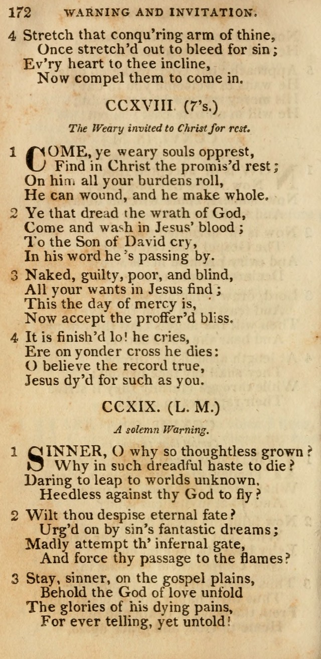 The Cluster of Spiritual Songs, Divine Hymns and Sacred Poems: being chiefly a collection (3rd ed. rev.) page 172