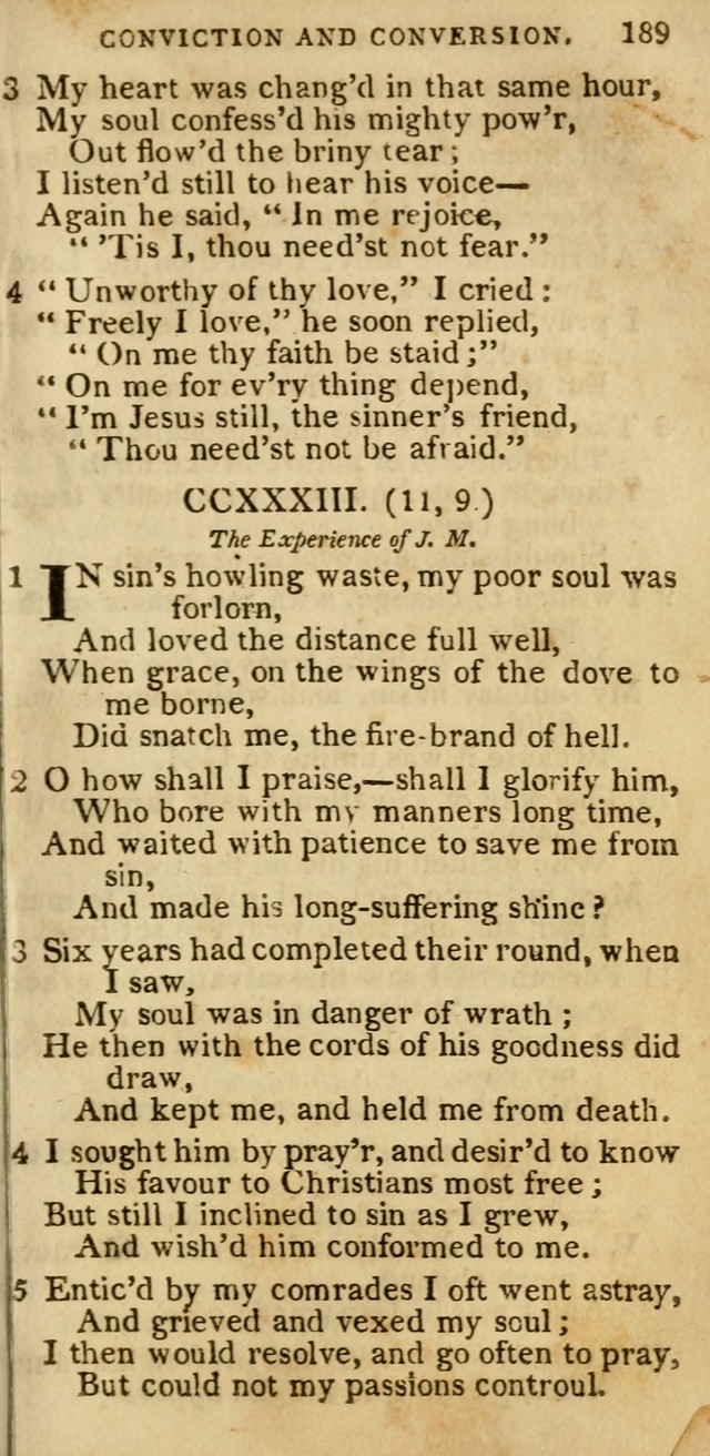 The Cluster of Spiritual Songs, Divine Hymns and Sacred Poems: being chiefly a collection (3rd ed. rev.) page 189