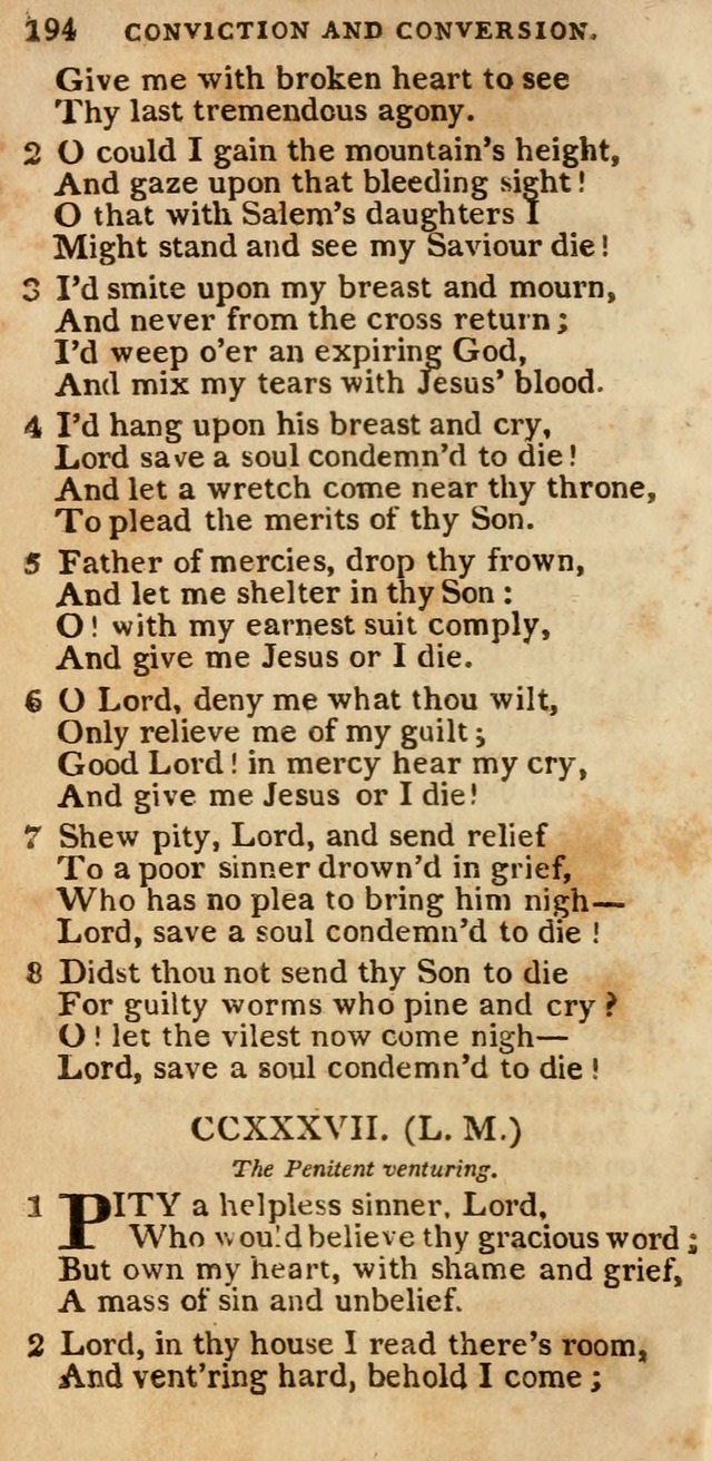 The Cluster of Spiritual Songs, Divine Hymns and Sacred Poems: being chiefly a collection (3rd ed. rev.) page 194