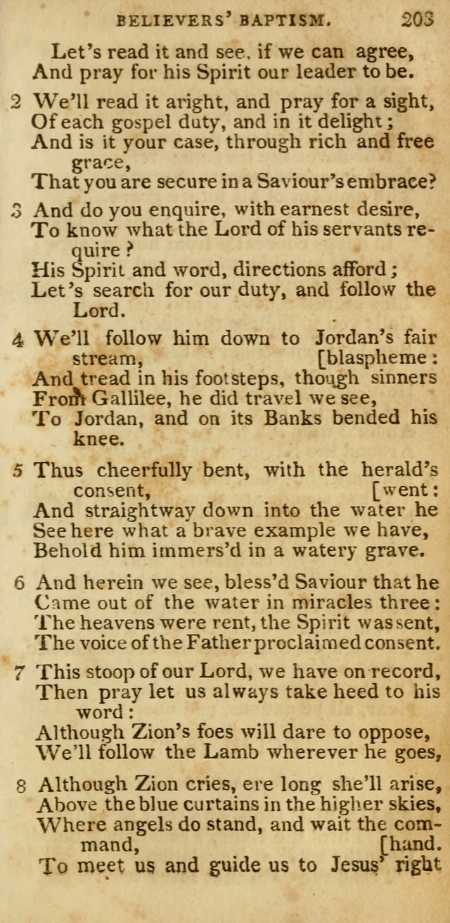 The Cluster of Spiritual Songs, Divine Hymns and Sacred Poems: being chiefly a collection (3rd ed. rev.) page 203