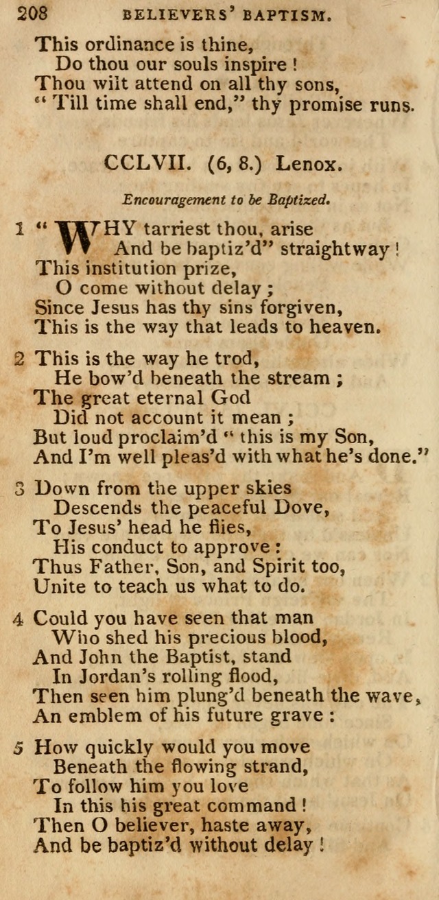 The Cluster of Spiritual Songs, Divine Hymns and Sacred Poems: being chiefly a collection (3rd ed. rev.) page 208