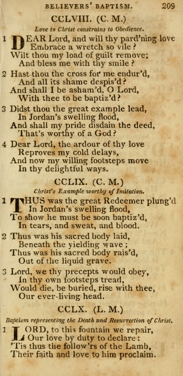 The Cluster of Spiritual Songs, Divine Hymns and Sacred Poems: being chiefly a collection (3rd ed. rev.) page 209