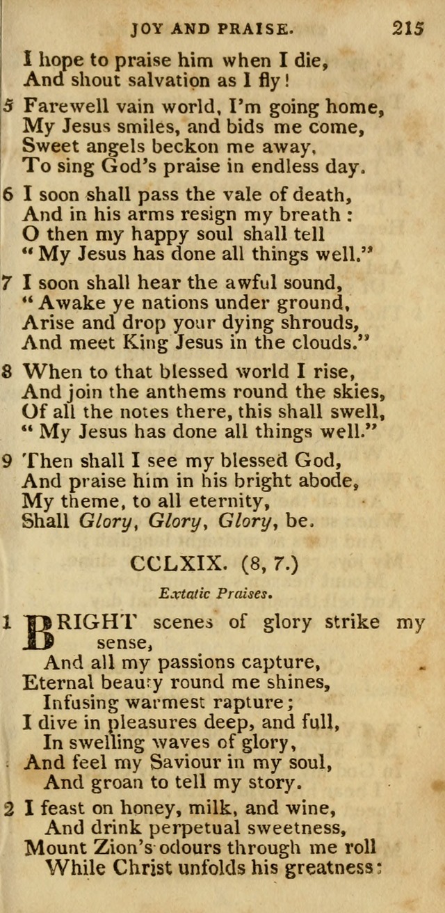 The Cluster of Spiritual Songs, Divine Hymns and Sacred Poems: being chiefly a collection (3rd ed. rev.) page 215