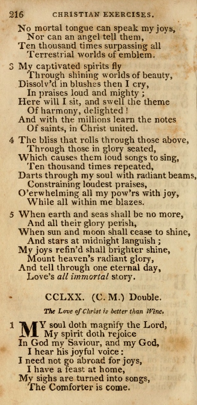 The Cluster of Spiritual Songs, Divine Hymns and Sacred Poems: being chiefly a collection (3rd ed. rev.) page 216