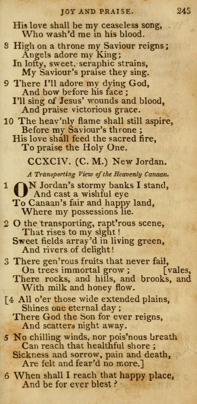 The Cluster of Spiritual Songs, Divine Hymns and Sacred Poems: being chiefly a collection (3rd ed. rev.) page 243