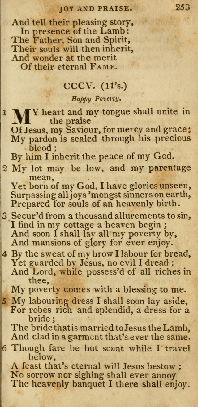 The Cluster of Spiritual Songs, Divine Hymns and Sacred Poems: being chiefly a collection (3rd ed. rev.) page 253