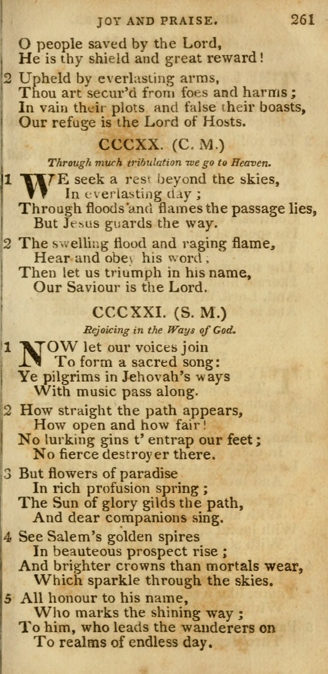 The Cluster of Spiritual Songs, Divine Hymns and Sacred Poems: being chiefly a collection (3rd ed. rev.) page 261