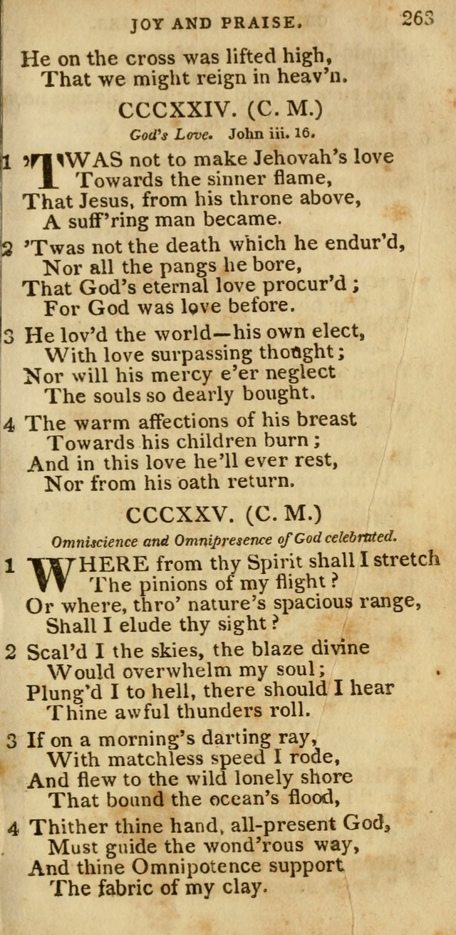 The Cluster of Spiritual Songs, Divine Hymns and Sacred Poems: being chiefly a collection (3rd ed. rev.) page 263