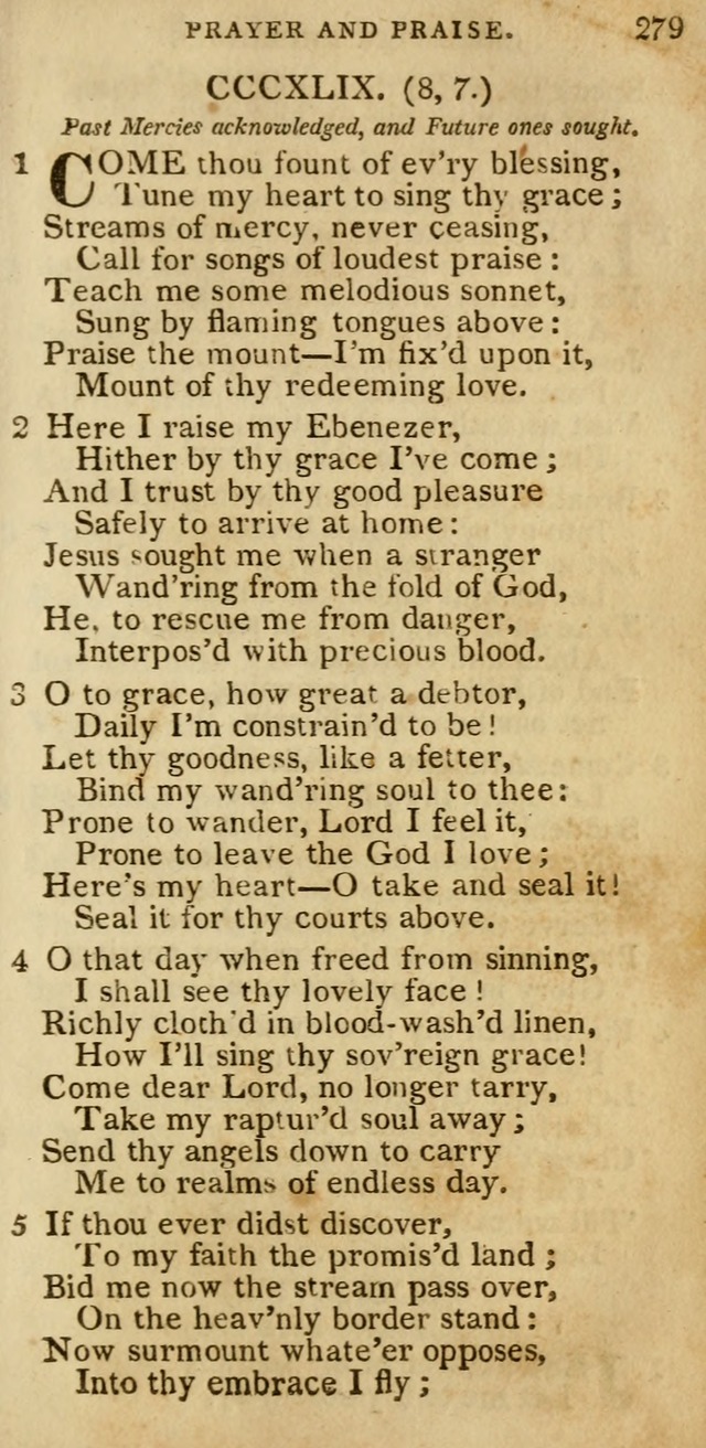 The Cluster of Spiritual Songs, Divine Hymns and Sacred Poems: being chiefly a collection (3rd ed. rev.) page 279