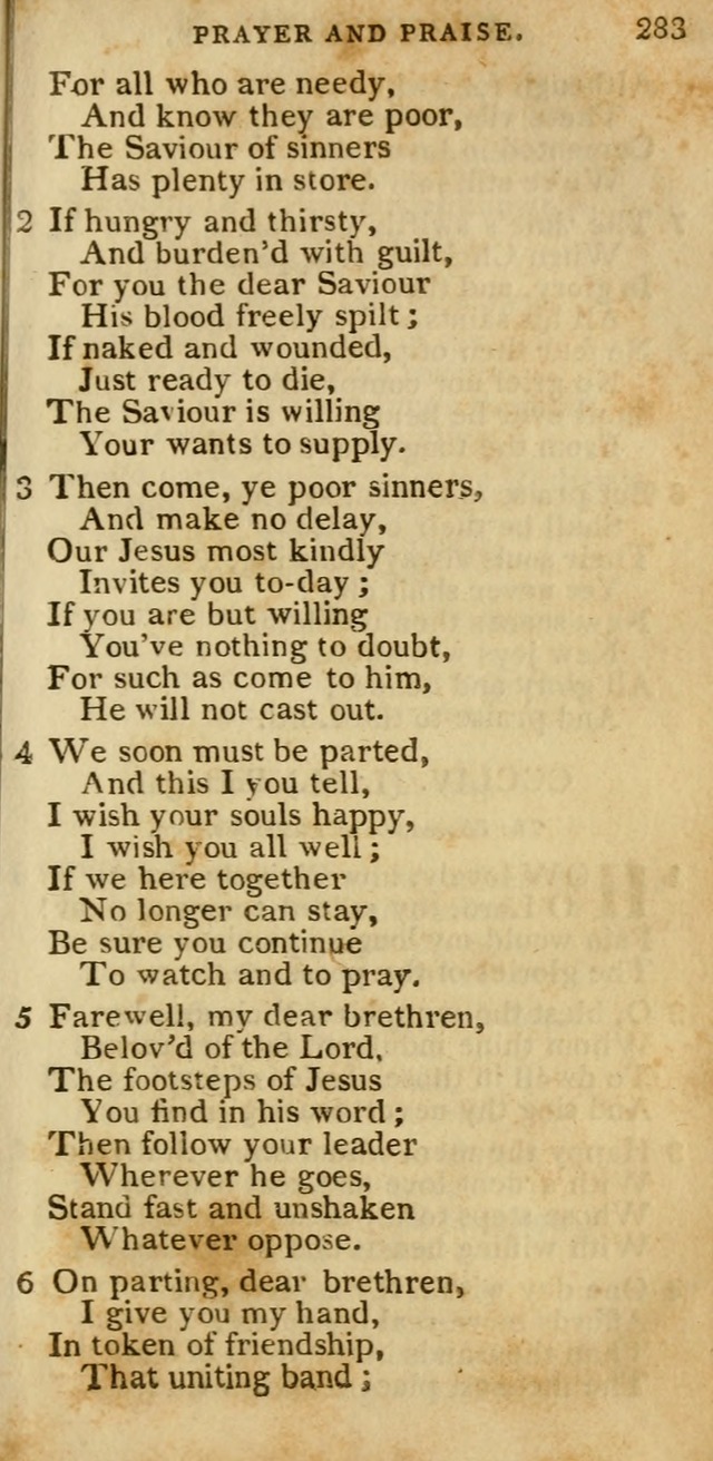 The Cluster of Spiritual Songs, Divine Hymns and Sacred Poems: being chiefly a collection (3rd ed. rev.) page 283