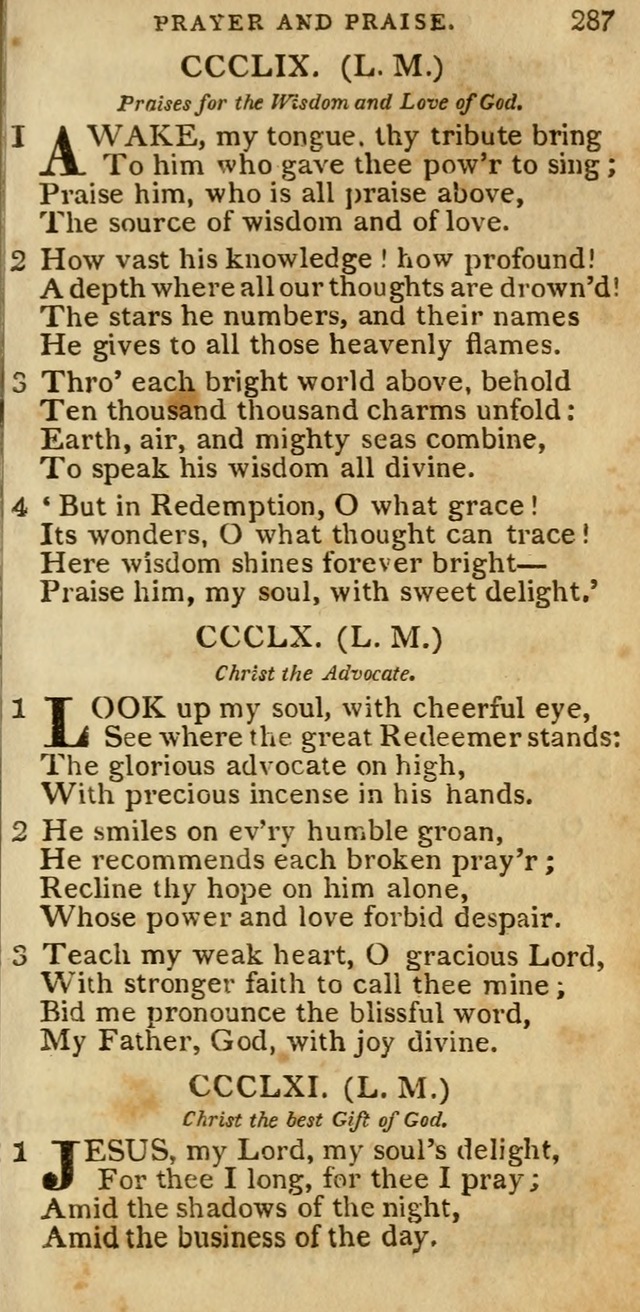 The Cluster of Spiritual Songs, Divine Hymns and Sacred Poems: being chiefly a collection (3rd ed. rev.) page 287