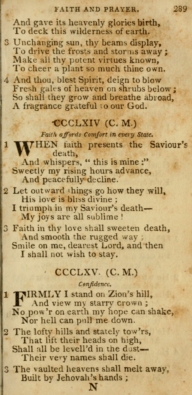 The Cluster of Spiritual Songs, Divine Hymns and Sacred Poems: being chiefly a collection (3rd ed. rev.) page 289