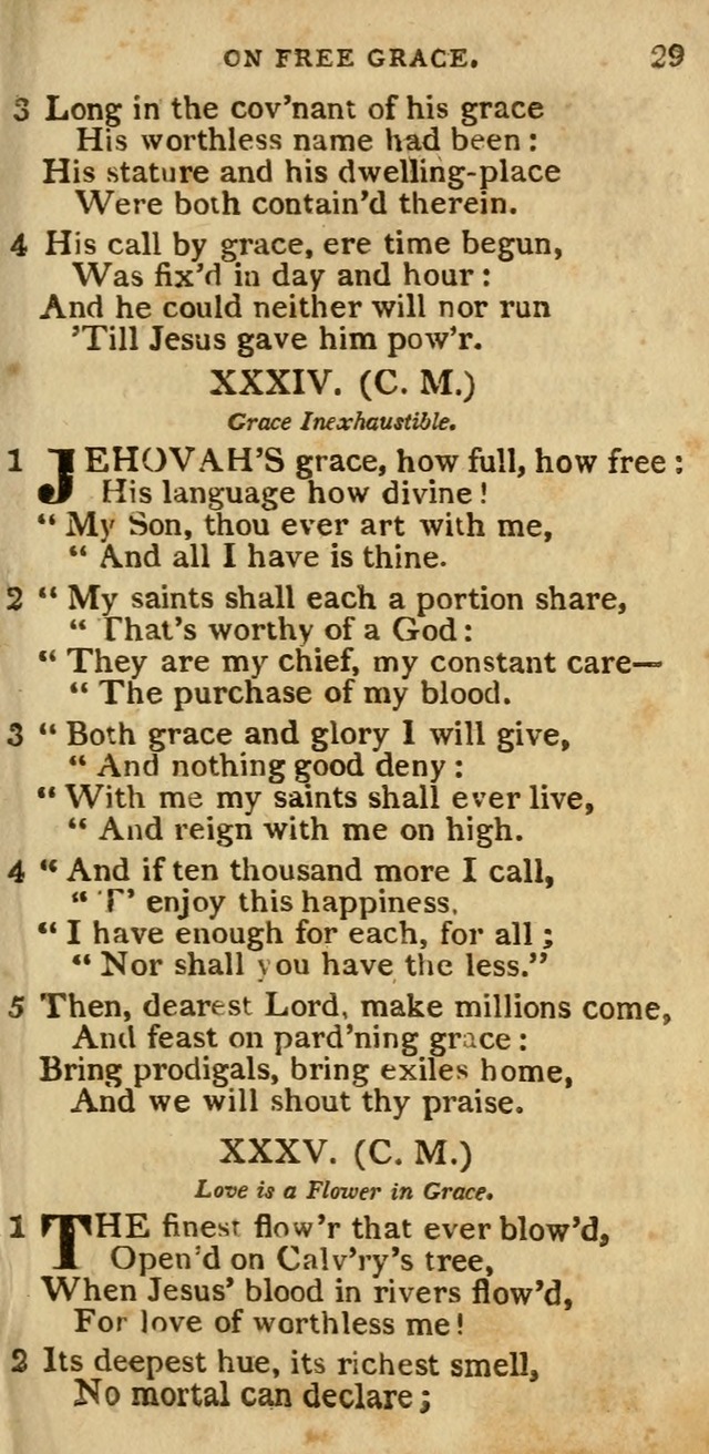 The Cluster of Spiritual Songs, Divine Hymns and Sacred Poems: being chiefly a collection (3rd ed. rev.) page 29