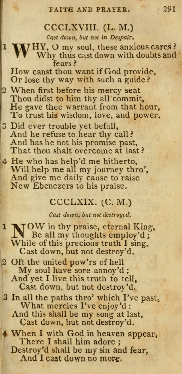 The Cluster of Spiritual Songs, Divine Hymns and Sacred Poems: being chiefly a collection (3rd ed. rev.) page 291