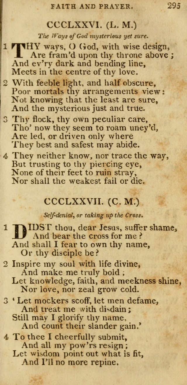 The Cluster of Spiritual Songs, Divine Hymns and Sacred Poems: being chiefly a collection (3rd ed. rev.) page 295