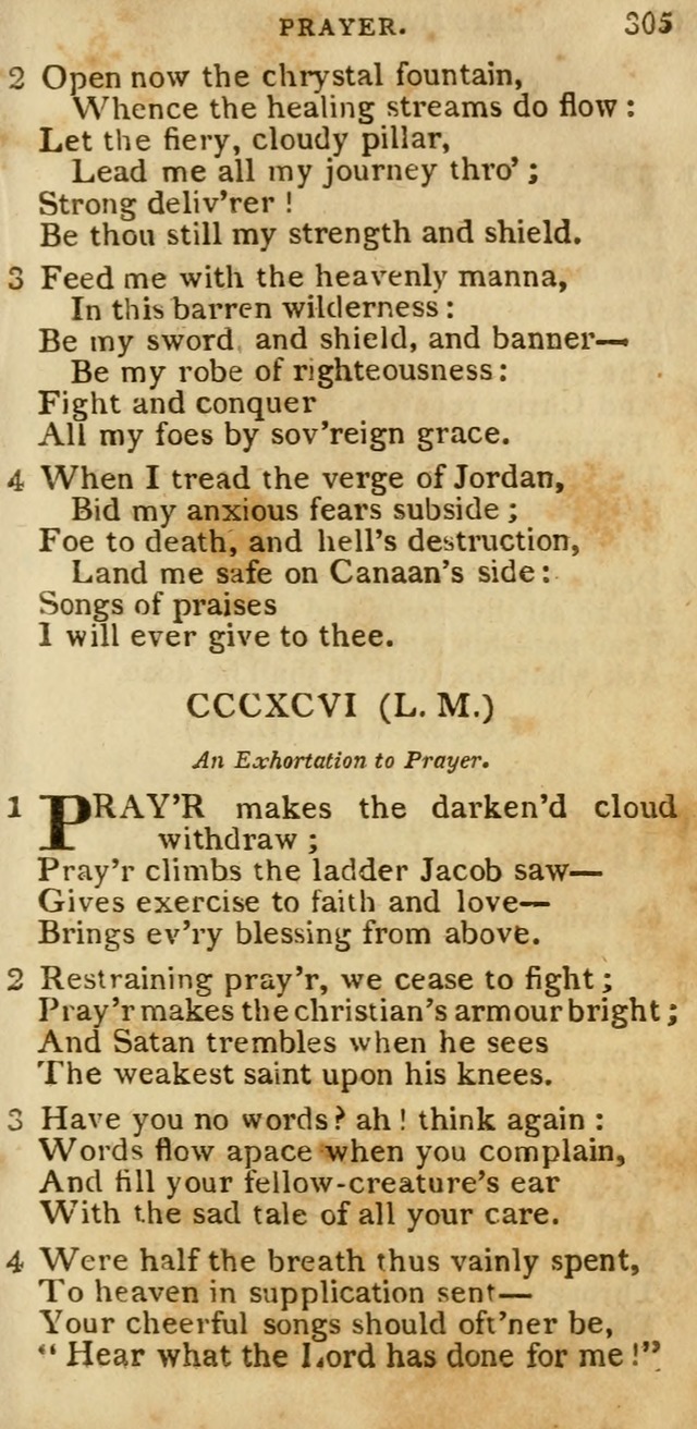 The Cluster of Spiritual Songs, Divine Hymns and Sacred Poems: being chiefly a collection (3rd ed. rev.) page 305